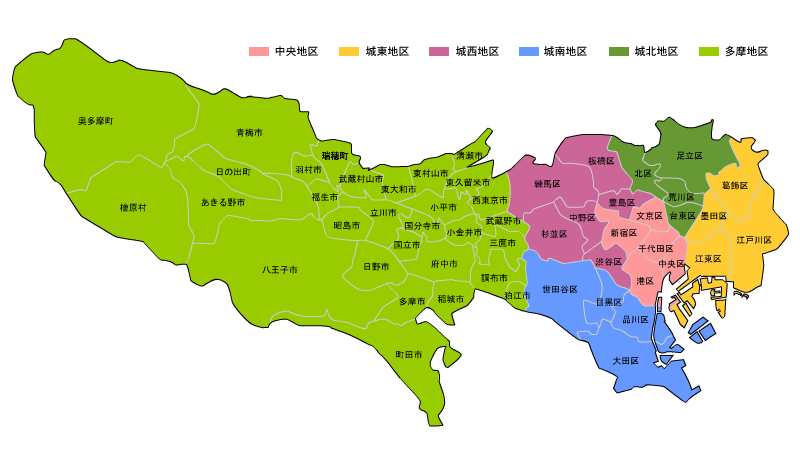 東京都地図